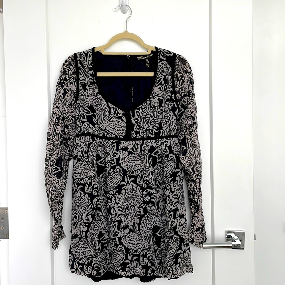 Winter Kate Silk Dress Size S
